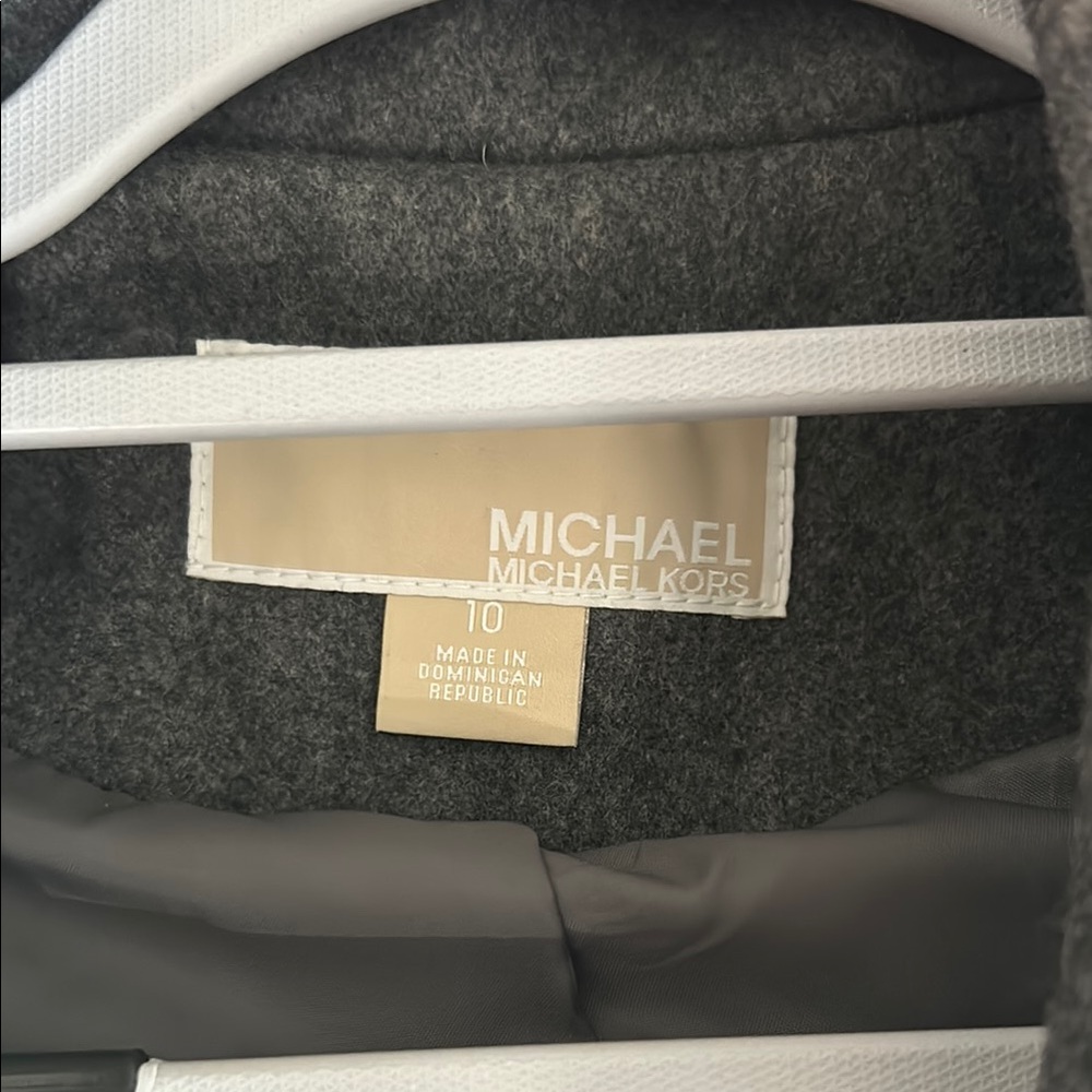 Michael Kors Charcoal Outerwear